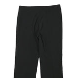 CEST CA Womens Black Regular Fit Straight Leg Trousers W29 L25 Polyester Blend