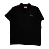 Kappa Polo Shirt - XL Black Cotton