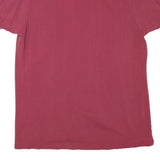 LACOSTE Womens Red Short Sleeve Plain Polo Shirt L Cotton Blend Classic Fit
