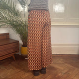 Unbranded Trousers - 28W UK 10 Orange Polyester Blend