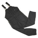 DICKIES Mens Black Cotton Blend Dungarees Regular Fit Long Leg L W42 L32