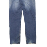 LEVI'S Mens Blue Regular Straight Denim Medium W30 L30 Classic Zip Jeans