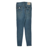 Made In USa Halle True Religion Skinny Jeans - 28W UK 8 Blue Cotton