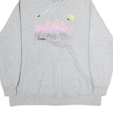 THE NORTH FACE Womens Grey Hoodie 2XL Cotton Pullover Casual Outdoor