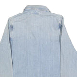 LEVI'S Womens Blue Denim Jacket XS Cotton Button Closure Classic Fit Plain