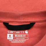 Carhartt Sweatshirt - Medium Red Cotton