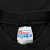 Diner Hanes Graphic T-Shirt - Large Black Cotton