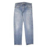 LEVI'S Mens Regular Fit Blue Denim Classic Jeans W34 L32 Zip Closure