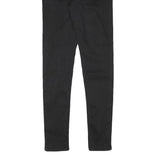 LEVI'S Womens Slim Black Denim Skinny Jeans Cotton Blend W25 L31 Stylish Fit
