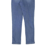 LEVI'S Womens Blue Slim Skinny Denim Light W28 L29 Cotton Blend Zip Jeans