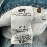 Levis 501 Jeans - 31W 30L Blue Cotton