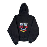 Auto Tech Tri-Mountain Graphic Workwear Jacket - Large Black Polyester