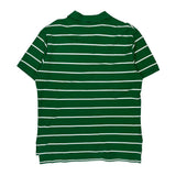 Polo By Ralph Lauren Striped Polo Shirt - XL Green Cotton