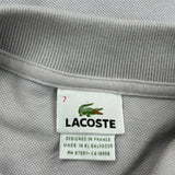 Lacoste Polo Shirt - XL Grey Cotton