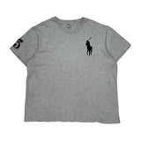 Polo By Ralph Lauren T-Shirt - XL Gray Cotton