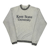 Reverse Weave Champion College Sweatshirt - Small Grey Cotton