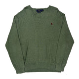 Polo By Ralph Lauren Sweater - XL Green Cotton