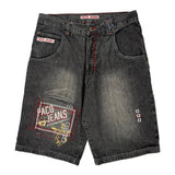 Paco Jeans Denim Shorts - 34W 11L Grey Cotton