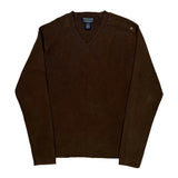 Polo By Ralph Lauren Sweater - Large Brown Cotton