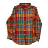 Age 7 Ralph Lauren Checked Shirt - Small Multicoloured Cotton