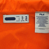 Fila Windbreaker - XL Orange Polyester