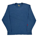 Original Fit Carhartt Long Sleeve T-Shirt - Large Blue Cotton