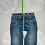 Bke Boot Cut Jeans - 33W 32L Blue Denim