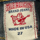 True Religion Skinny Jeans - 30W US 4 Blue Cotton