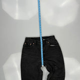 Levis Jeans - 27W 28L Black Denim
