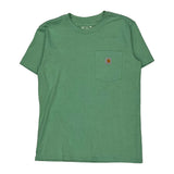 Carhartt T-Shirt - Small Green Cotton