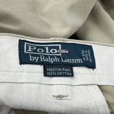 Polo By Ralph Lauren Chinos - 38W 30L Beige Cotton