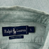 Ralph Lauren Shirt - Large Green Cotton