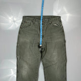 Dickies Carpenter Pants - 33W 30L Gray Cotton