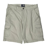 The North Face Cargo Shorts - 36W 10L Beige Cotton