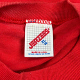 Blank Jerzees Single Stitch T-Shirt - XL Red Cotton