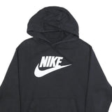 NIKE Mens Black Pullover Hoodie XL Classic Logo Sweatshirt