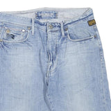 G-STAR Womens Denim Blue Shorts M W32 Casual Cotton Blend 3301