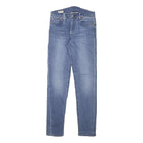 LEVI'S Mens Slim Blue Denim Skinny Jeans W28 L30 Cotton Blend Zip