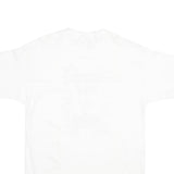 LEE Mens White Tim Allen Powers America Graphic T-Shirt L Short Sleeve Crew Neck