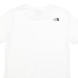 THE NORTH FACE Womens White Classic T-Shirt M Short Sleeve Crew Neck Logo