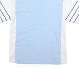 MITCHELL & NESS Mens Blue & White North Carolina Graphic T-Shirt XL Short Sleeve