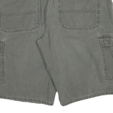 DICKIES Mens Shorts Grey Cargo Size 2XL W34 Cotton Blend Workwear