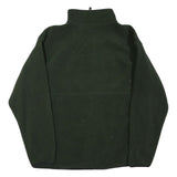 CABELA'S Mens Green Jacket XL Polyester Blend Zip Fleece Casual Outdoor Warm