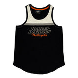Motorcycles Harley Davidson Tank Top - Medium White Cotton