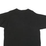 CHAMPION Mens Black Graphic T-Shirt XL Short Sleeve Crew Neck Logo