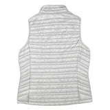 PATAGONIA Womens White Lightweight Quilted Jacket L Polyester Blend Zip