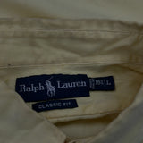 Ralph Lauren Shirt - Large Yellow Cotton