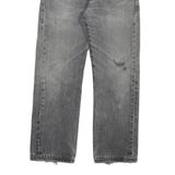 LEVI'S 501 Mens Jeans Grey Regular Straight Denim Medium W28 L26 Classic Button