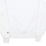 CHAMPION REVERSE WEAVE Mens White Crew Neck S Cotton Sweatshirt Classic Logo