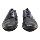 LLOYD Derby Shoes Black Leather Mens UK 7